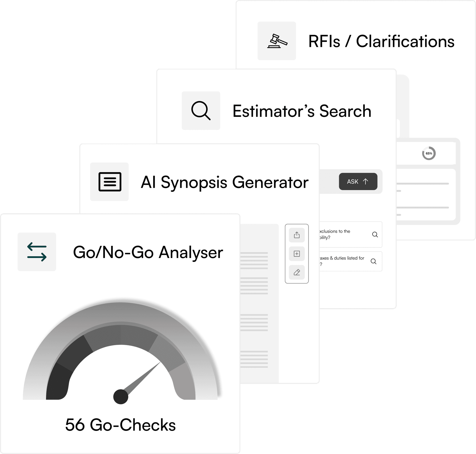 ContraVault AI Features - Analysis Dashboard