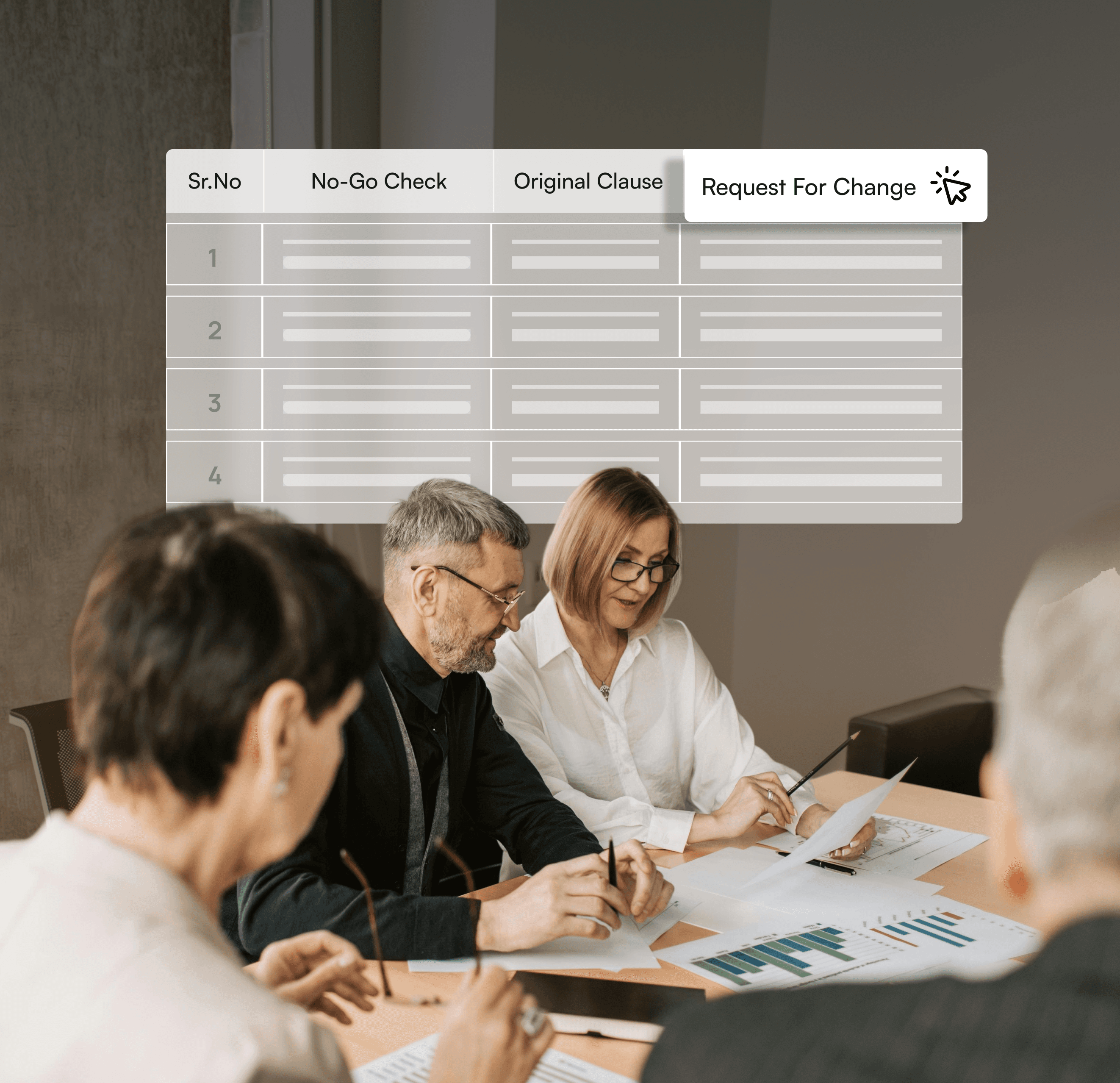 Pre-bid clarification feature visual