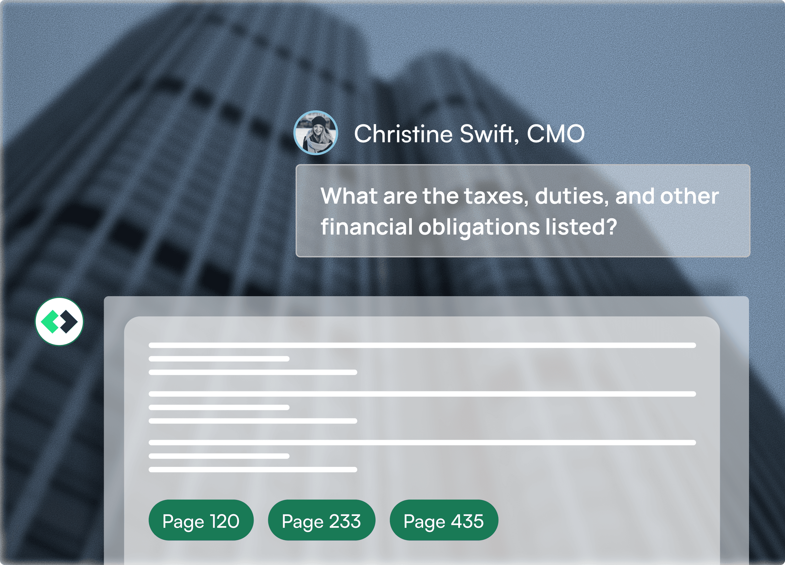 Act on cited answers