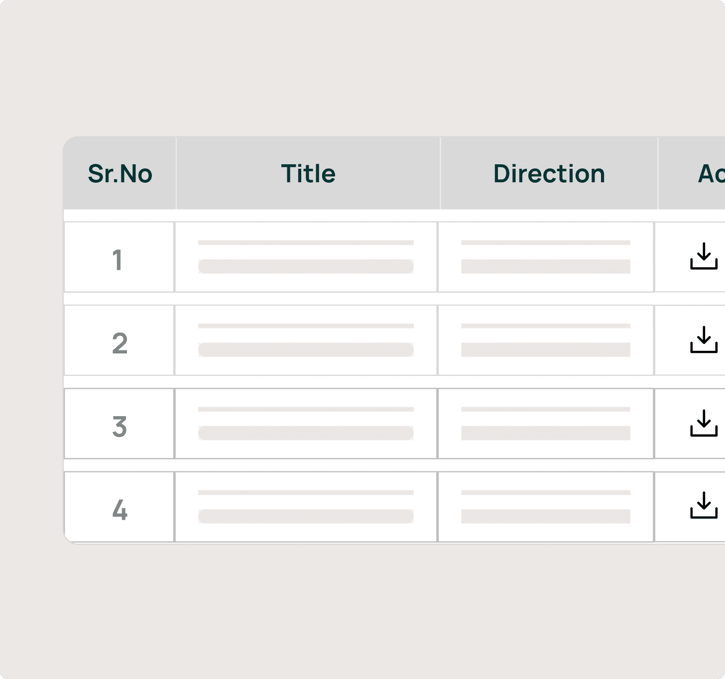 Claims repository visual