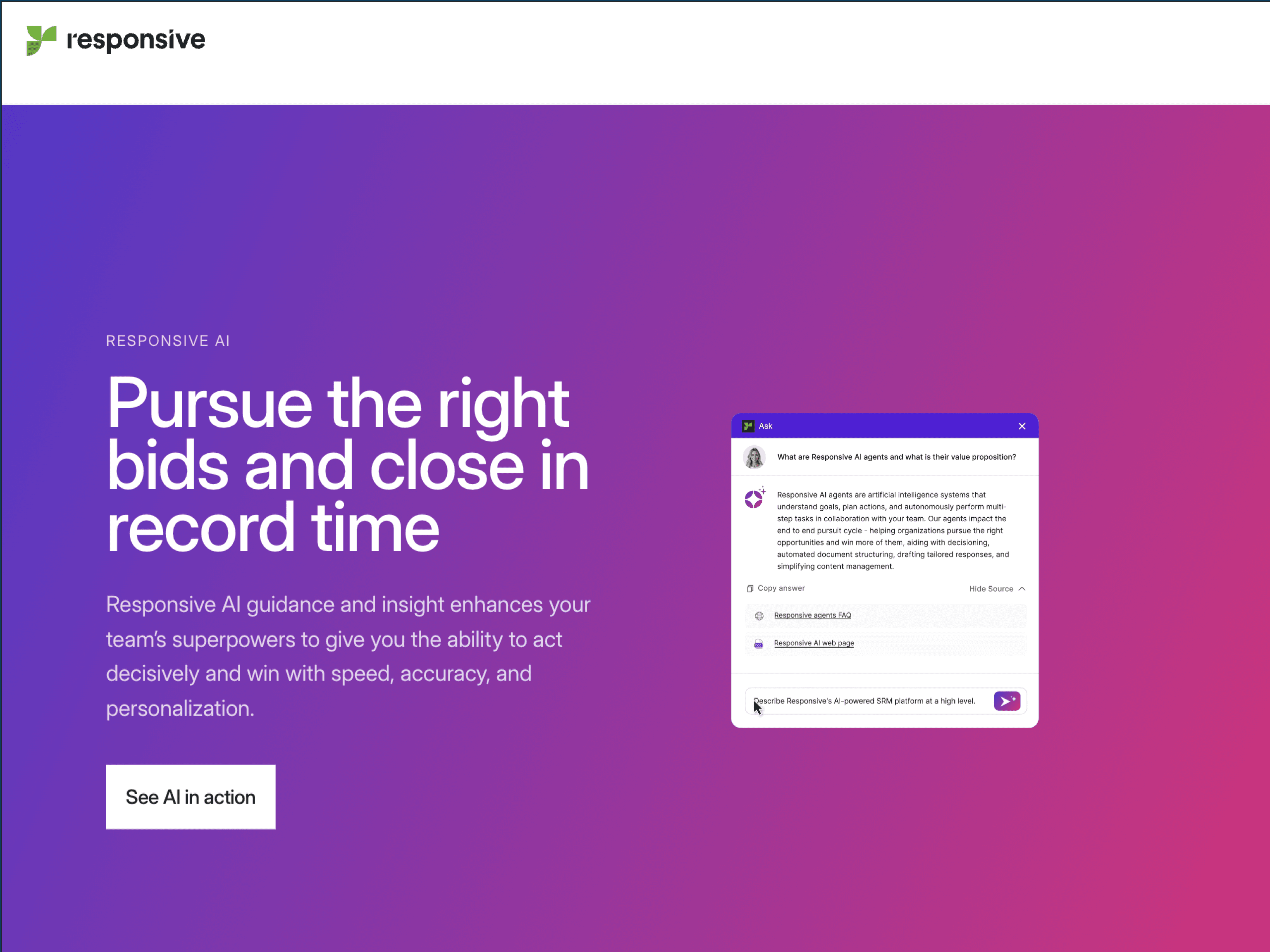alt="Responsive AI AI-Driven RFP Response & Go/No-Go"