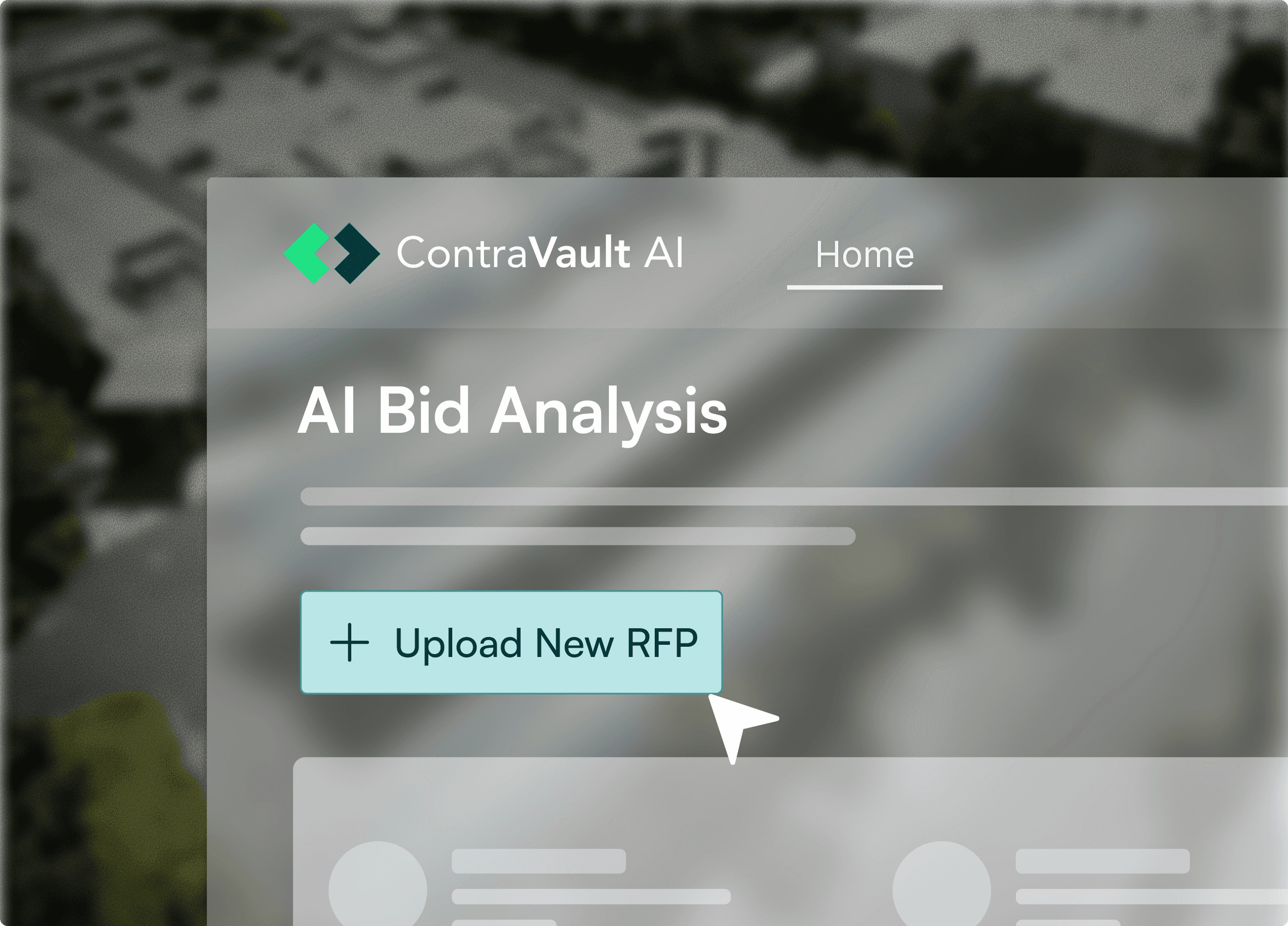 Upload the RFP package