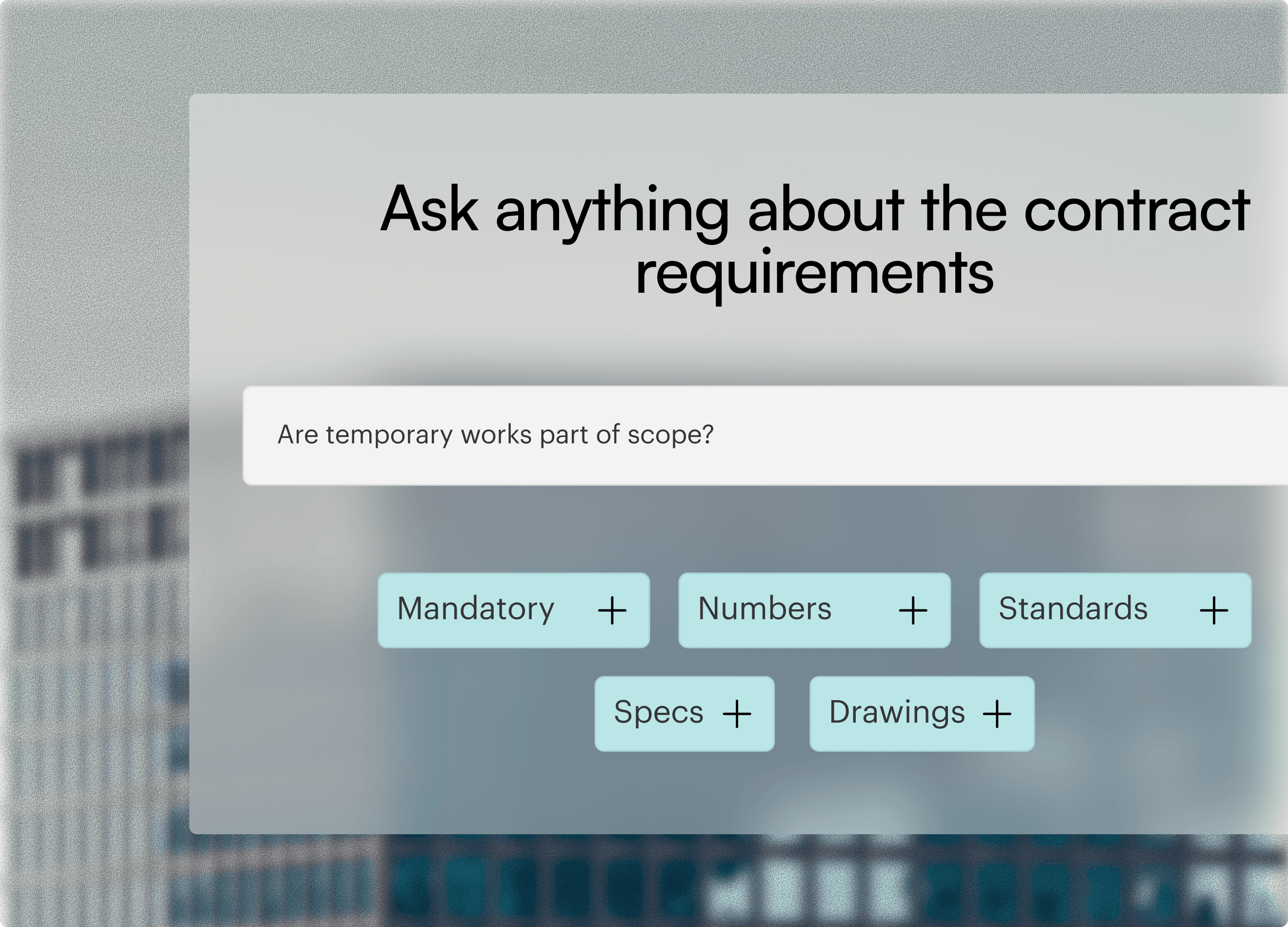 Search like an estimator