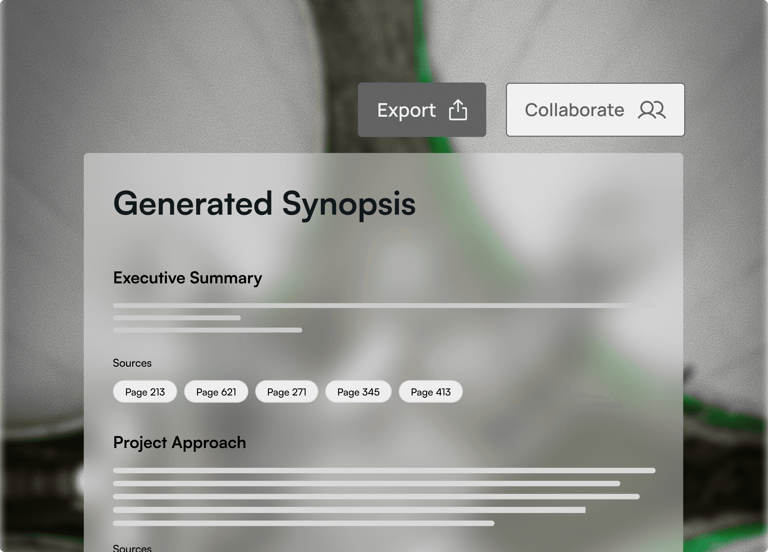 Export, share, and align the bid team