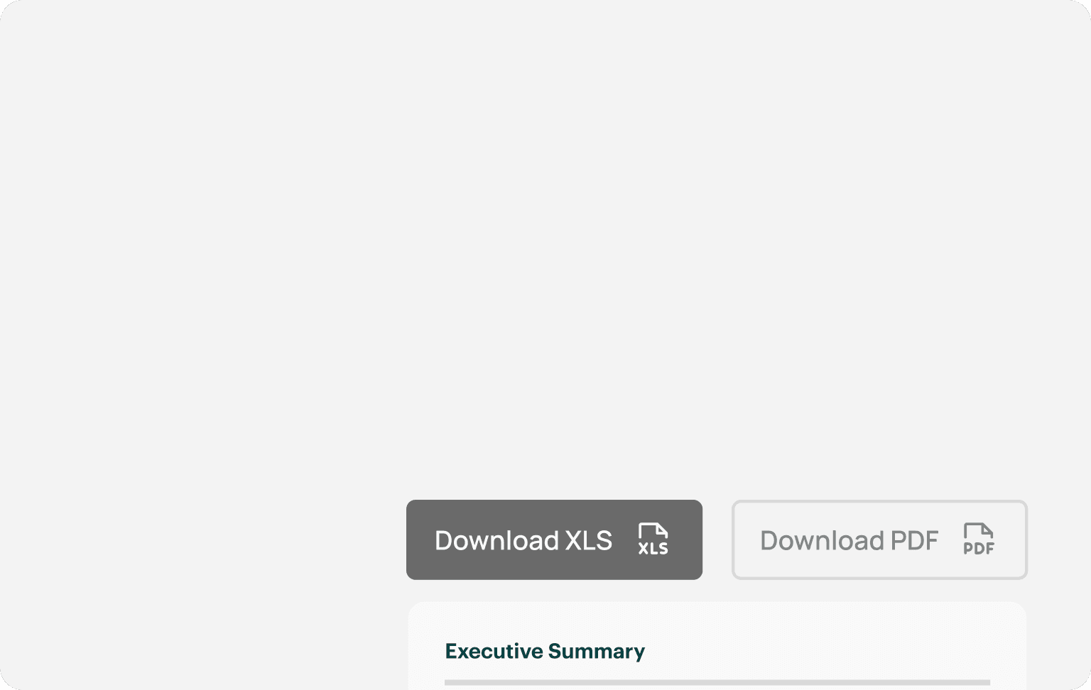 Exportable outputs visual