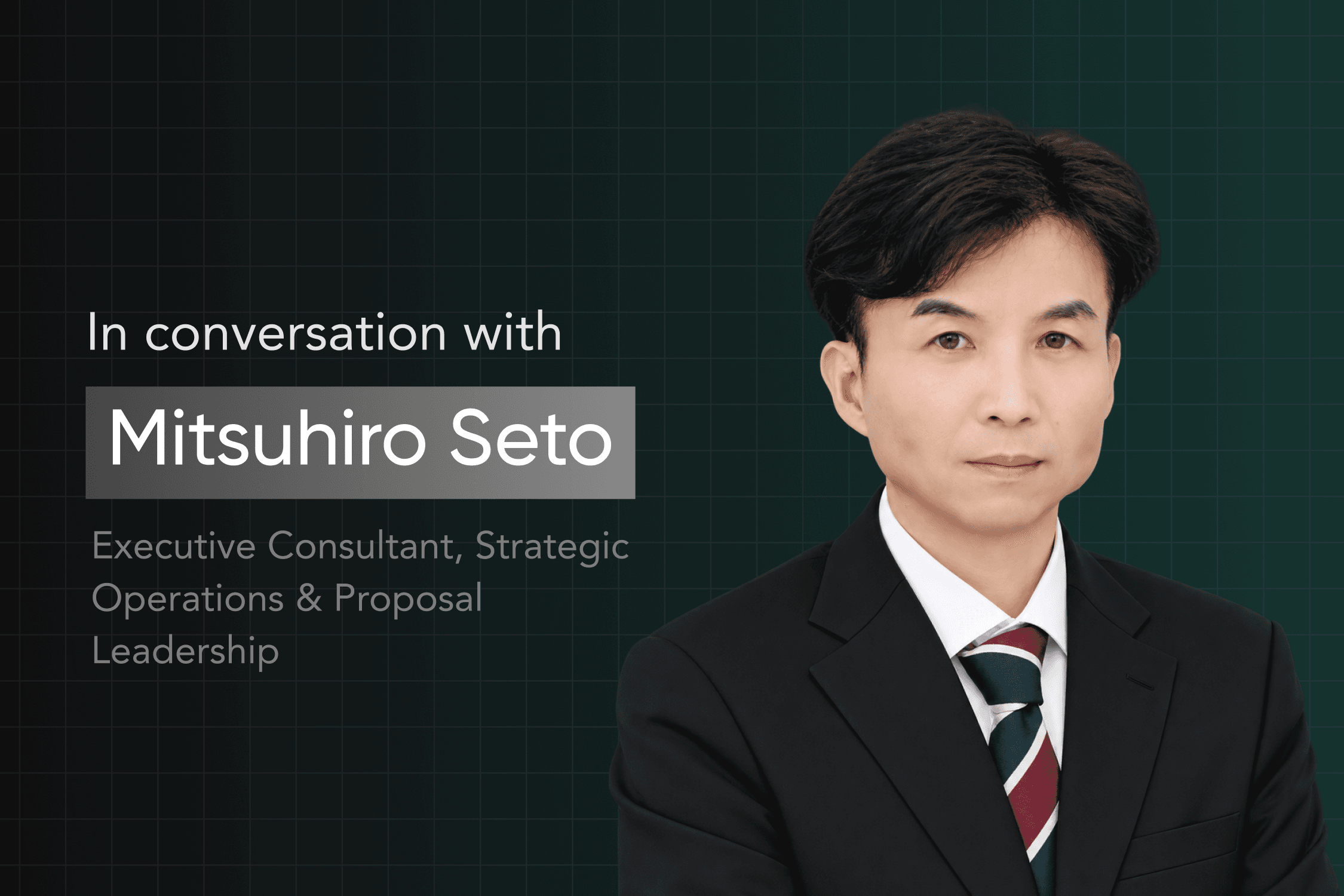 In Conversation with Mitsuhiro Seto: To Bid or Not to Bid