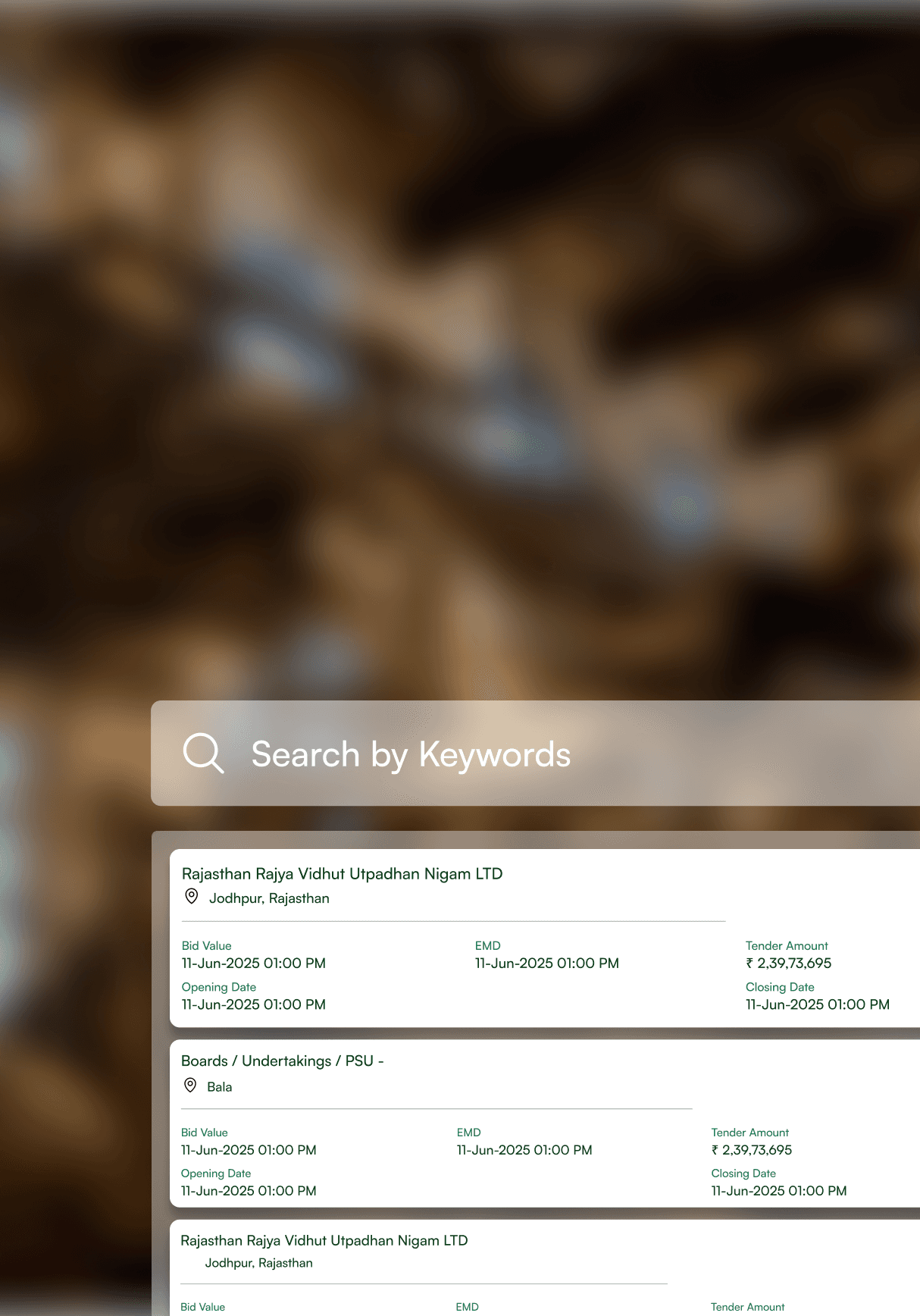 IT Tender Discovery & Shortlist