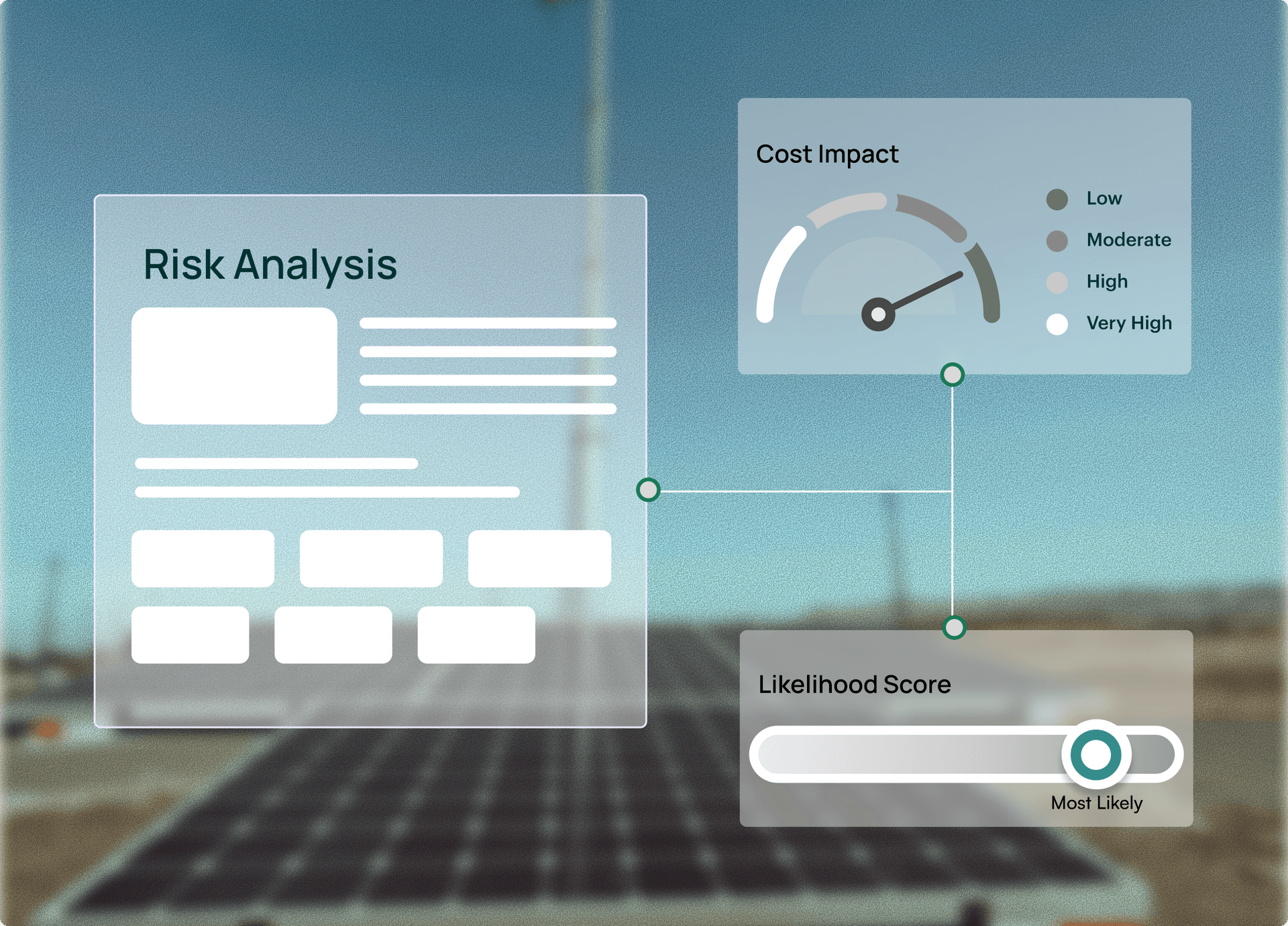 Tender risk analysis kit illustration
